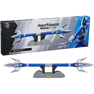 Power Rangers Mighty Morphin Blauer Ranger Power-Lanze Rollenspiel