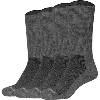 CAMANO Diabetikersocken 4er Pack Grau 39-42