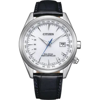 Citizen Eco-Drive Funkuhr CB0270-10A Leder 43 mm CB0270-10A