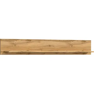 OTTO home Wandboard AOSTA, Breite 140 cm, 1 Ablageboden, Regal, Wandregal, Ablageboard, Wandpaneel, Wohnzimmerregal braun