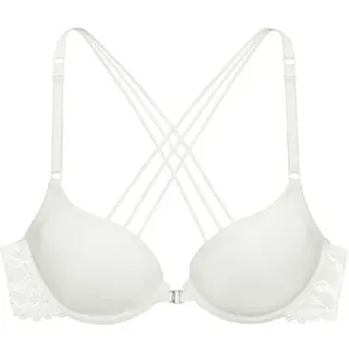 LASCANA Push-up-BH Damen creme Gr.85C