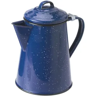 GSI Kaffeekanne Emaille, blau, 15152