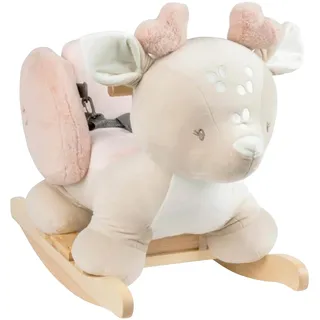 Nattou Schaukeltier, Rehkitz FanFan, beige | rosa