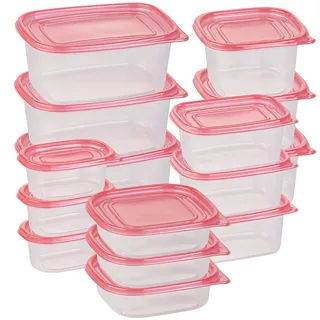 Rosenstein & Söhne Gefrierdosen: 30-teiliges Frischhaltedosen-Set BASIC, lebensmittelecht (15 Dosen) (Gefrierdosen Set, BPA frei, aus)