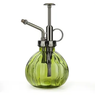 Pflanzenzerstäuber, 200 Ml Vintage-glasflasche Mit Druckpumpe, Feinzerstäuber Für Zimmerpflanzen, Kleines Dekoratives Geschenk Für Gartenpflanzen, Gießkanne Mit Sprühkopf Für Blumen – Grün