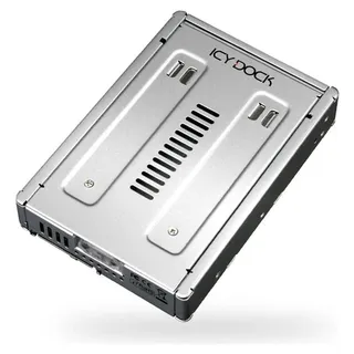 ICY Dock MB982IP-1S-1, Speicherlaufwerk-Docking-Station Silber