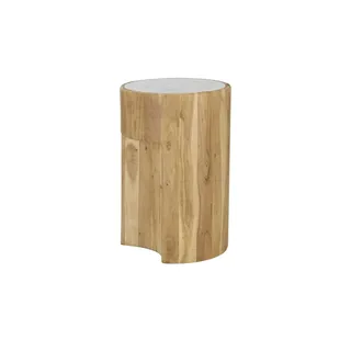 Couchtisch  Nevio III , holzfarben , Maße (cm): H: 58  Ø: 38