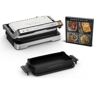 Tefal OptiGrill XL 2000 W schwarz/silber