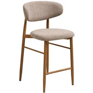 House Nordic LEVANTO Barhocker 55 x 95 x 52 cm Braun/Sandgrau