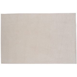 Teddy-Polyester-Teppich - 160 x 230- Weiß