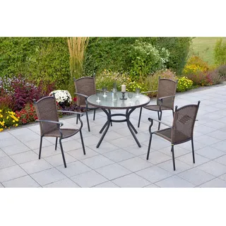 Merxx Roma Set 5-tlg. Graphit/Natur