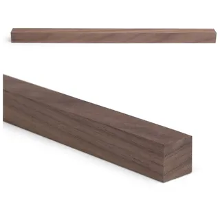 Woodsellers Kantholz Holzleiste - Nussbaum gehobelt - 25 x 25 x 700 mm, (1-tlg), Woodsellers - Massivholzleiste - Nussbaum gehobelt - 25x25x350-1000mm beige 2.5 cm x 70 cm x 2.5 cm