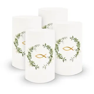 itenga Windlicht 10 cm weiß