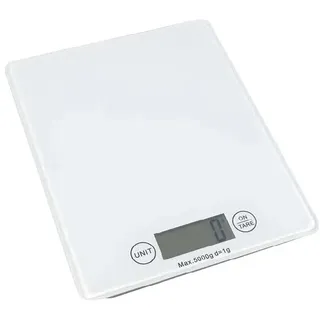 Saro Küchenwaage digital Glasplatte 5 kg 4745BO