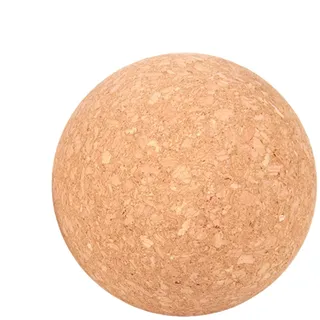 Muskelball Deep Tissue – Yoga-Faszienball aus Kork | Myofaszien-Release Ball für Massage, Fitness, Triggerpunkt-Therapie, tragbarer Kork-Massageball, umweltfreundlicher Fitnessball