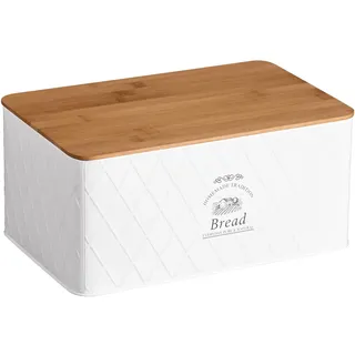 KESPER Brotkasten Metall Weiß