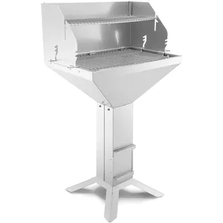 THÜROS T4 Direkt+ 4Fuß Holzkohlegrill Edelstahl