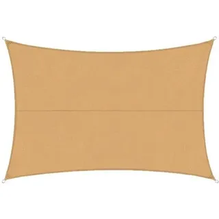 casa pura Wasserabweisendes Sonnensegel rechteckig 300 x 500 cm Sand