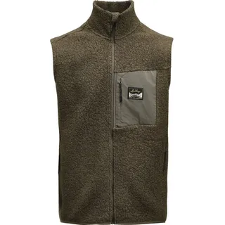 Lundhags Flok Wool Pile Weste Forest Green L