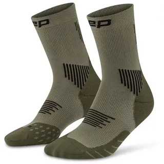 CEP Core Run Mid Cut Socken 45-48 grün