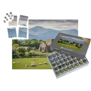 puzzleYOU: SMART Sorted® | Puzzle 1000 Teile leicht gemacht „Idyllische irische Landschaft“ – aus der Puzzle-Kollektion Irland