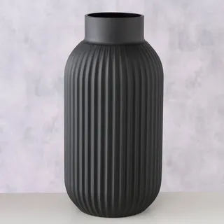 Boltze Vase Nordika Schwarz 30 cm