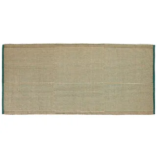 HAY - Tapis Teppich, black&green, 80 x 200 cm