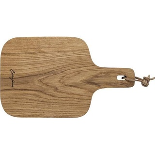 Costa Nova Oak Wood Boards Holzbrett rechteckig, mit Griff, Länge: 300 mm, Schneidebrett