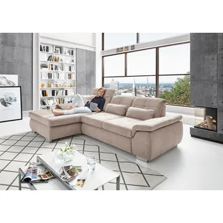 Polsterecke MINERVA (BB 195x312 cm) - Bezug: Stoff - BB 195x312 cm