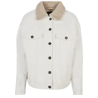 URBAN CLASSICS Oversized Sherpa Jeansjacke Off White Raw L