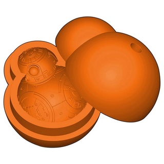 Kotobukiya Silikonform STAR WARS BB-8 Silikon Backform Muffin Eiswürfel 3D Form BB 8 Roboter orange