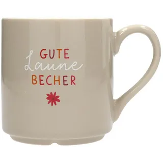 DEPESCHE Lieblingsbecher Henkeltasse 0,3 l Weiß