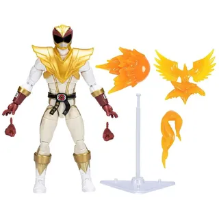 Power Rangers X Street Fighter Lightning Collection Morphed Ryu Crimson Hawk Ranger Collab Action Figure Inspired by Video Games