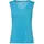 Essential ärmelloses T-shirt Aqua 38