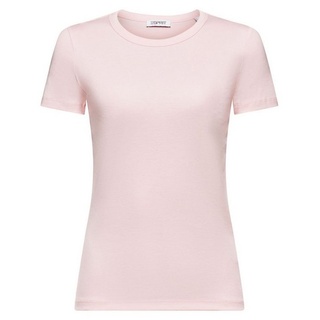 Esprit T-Shirt Kurzärmliges Baumwoll-T-Shirt (1-tlg) rot XLEsprit