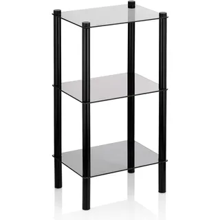 Kela Regal Lars Metall schwarz 40,0x30,0x76,5cm