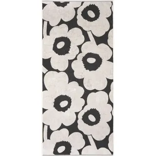 Marimekko UNIKKO Duschtuch 70 x 150 cm grau/weiß