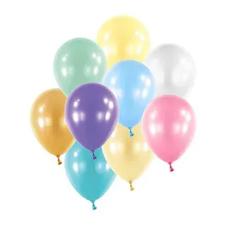 amscan® Luftballons Pearl bunt, 50 St.