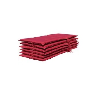 Grasekamp Auflage für Hochlehner rot Polyester-Mischgewebe B/H/L: ca. 53x7x12 cm