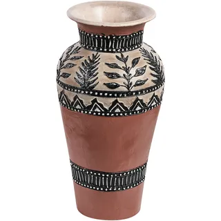 Beliani Beliani, Dekovase braun / schwarz 40 cm SIAK (1 x)