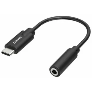 Hama Audio-Adapter USB-C-Stecker - 3,5mm Klinke-Buchse 0,04m (00300094)