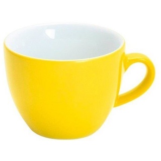 Kahla Espressotasse Pronto Colore 0,08 l, Porzellan, Made in Germany gelb Ø 6,4 cm x 5,1 cm