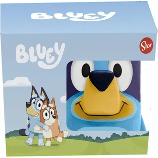Stor Bluey 3D Tasse 0,385 l Blau 3