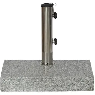 Siena Garden Schirmständer Granit 25 kg 45 x 28 cm Grau