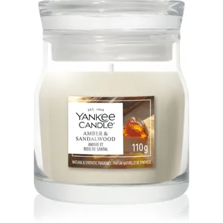 Yankee Candle Amber & Sandalwood Duftkerze Signature 110 g
