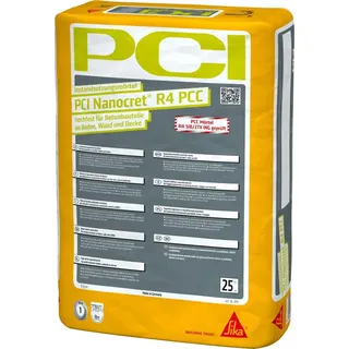 PCI Nanocret R4 PCC Hochfester Instandsetzungsmörtel grau 25 kg