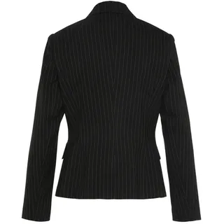 LASCANA Kurzblazer schwarz-braun gestreit 38