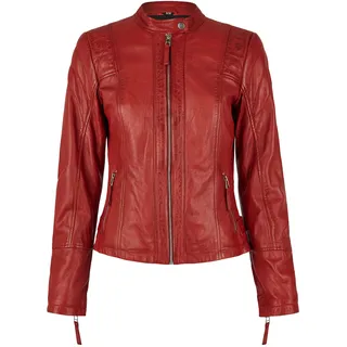 7ELEVEN Lederjacke SELinny rot, XS