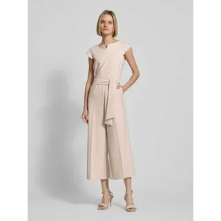 Betty Barclay Jumpsuit mit Bindegürtel, Beige, 42