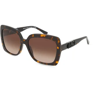 Michael Kors MK2213 Damen-Sonnenbrille Vollrand Eckig Acetat-Gestell, Havanna